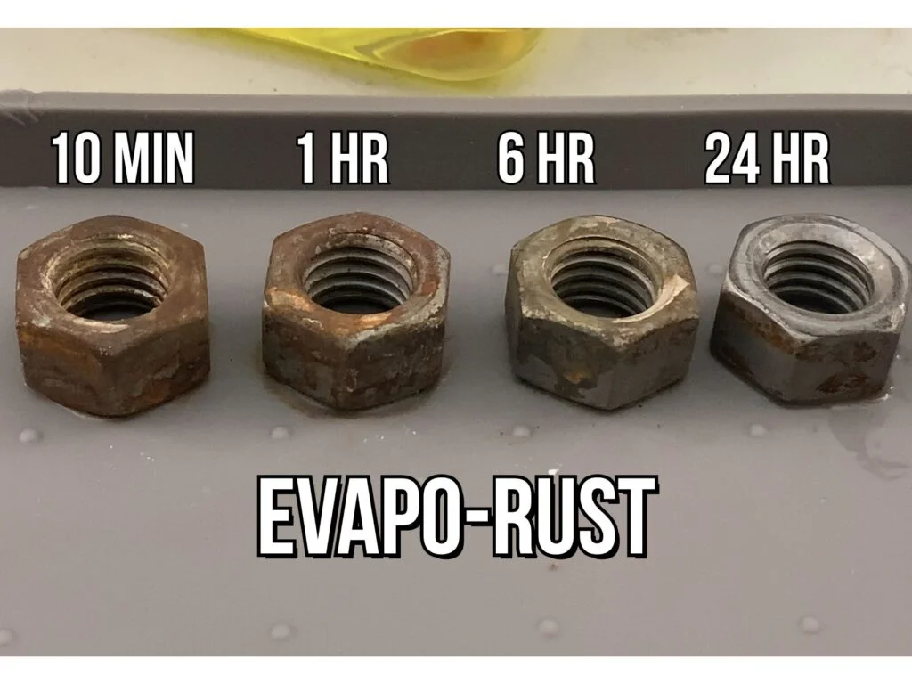 Evapo-Rust Submersion Test