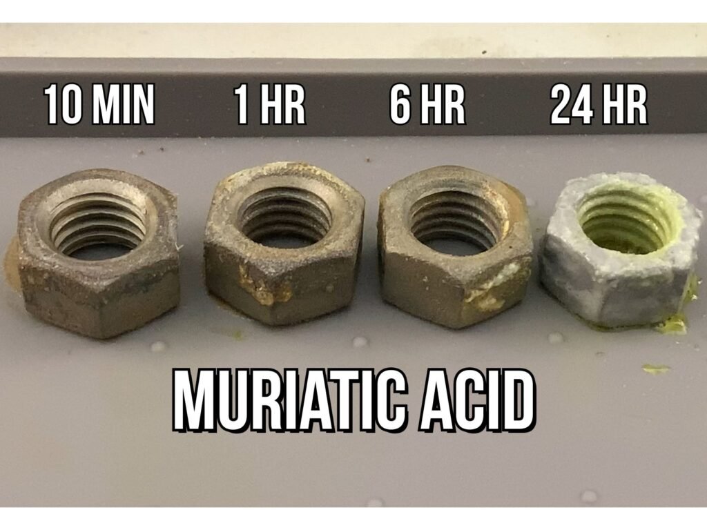 Muriatic Acid Submersion Test